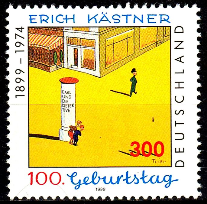 Das Bild zeigt das Buchcover, gestaltet von Walter Trier.